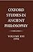 Oxford Studies in Ancient Philosophy