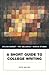 Short Guide to College Writing, A