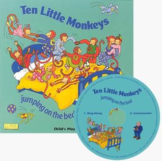 Child's Play Books Ten Little Monkeys, Classic Books with Holes, Book with CD (Paperback)