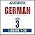 Pimsleur German Level 3 MP3: Learn to Speak and Understand German with Pimsleur Language Programs (Comprehensive)