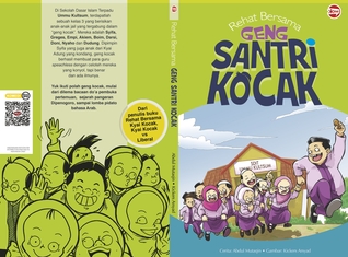 Capa do Livro Rehat Bersama Geng Santri Kocak
