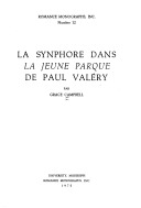 La Synphore Dans La Jeune Parque de Paul Valéry