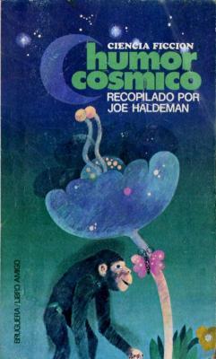 Portada de Humor cósmico, de Joe Haldeman