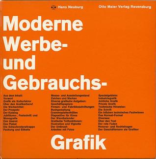 Moderne Werbe- und Gebrauchs-Grafik
