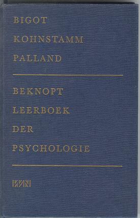 Beknopt leerboek der psychologie