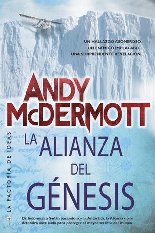 Portada de La alianza del Génesis, de Andy McDermott