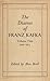 The Diaries of Franz Kafka: 1910-1913