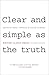 Clear and Simple as the Truth by Francis-Noel Thomas Clear and Simple as the Truth by Francis-Noel Thomas