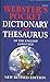Webster's Pocket Dictionary and Thesaurus of the English Language