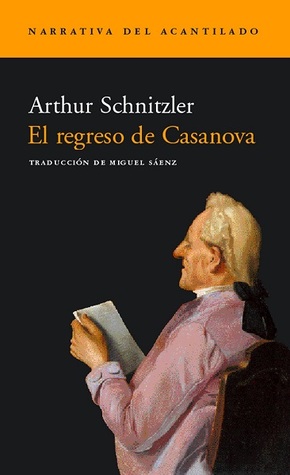 Portada de El regreso de Casanova, de Arthur Schnitzler