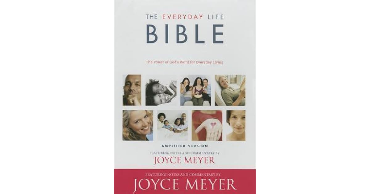 The Everyday Life Bible The Power Of God s Word For Everyday Living By Anonymous
