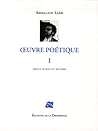 Œuvre poétique I Œuvre poétique I