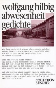 Abwesenheit: Gedichte (Collection S. Fischer ; Bd. 8) (German Edition)