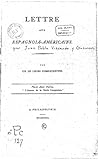 Lettre aux Espagnols américains par un de leurs compatriotes