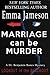 Marriage Can Be Murder (Dr....