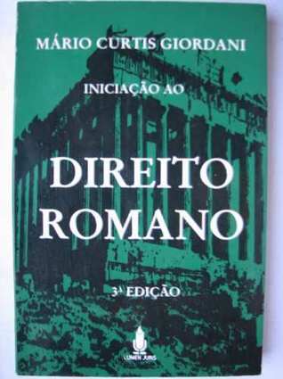 Iniciação ao Direito Romano