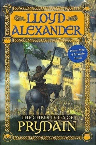 The Chronicles of Prydain by Lloyd Alexander book cover