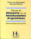 Manual de historia de las instituciones argentinas (Paperback)
