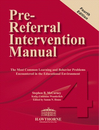 Pre-Referral Intervention Manual