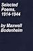 Selected Poems, 1914-1944