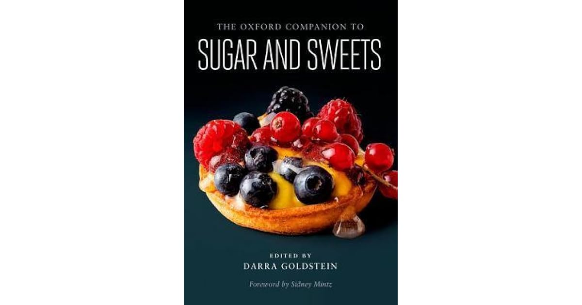 Book giveaway for The Oxford Companion to Sugar and Sweets (Oxford