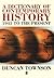 A Dictionary of Contemporary History by Duncan Townson