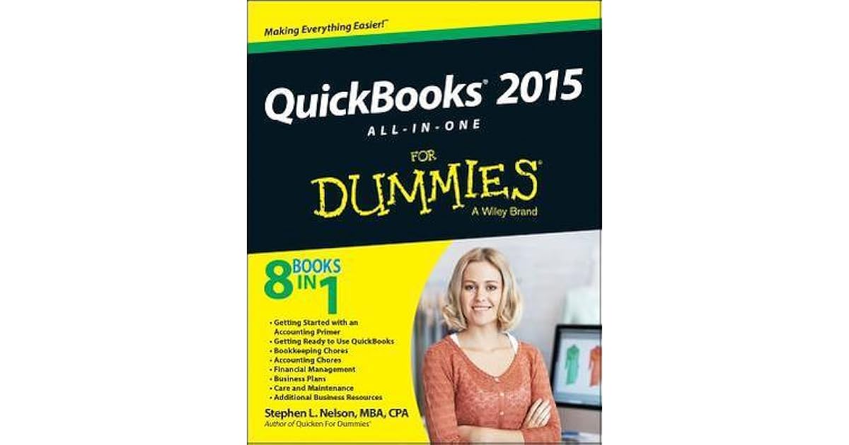 QuickBooks 2015 AllInOne for Dummies by Stephen L. Nelson Jr.