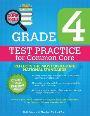 Core Focus Grade 4: Test Practice for Common Core (Barron's Test Prep)
