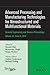Advanced Processing and Manufacturing Technologies for Nanost... by Tatsuki Ohji