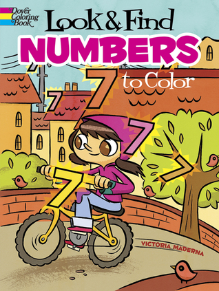 Look & Find Numbers to Color (Dover Kids Activity Books)