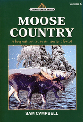 Moose Country: A Boy Naturalist In An Ancient Forest (Hardcover)