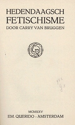 Hedendaagsch fetischisme (Unknown Binding)