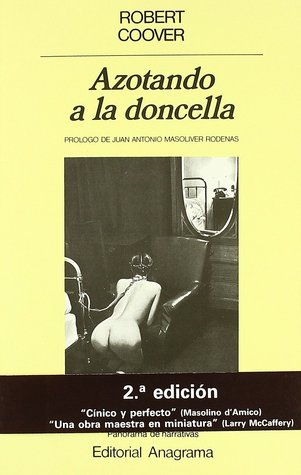 Portada de Azotando a la doncella, de Robert Coover