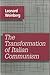 The Transformation of Italian Communism