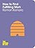How to Find Fulfilling Work by Roman Krznaric