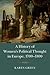 A History of Women's Political Thought in Europe, 1700-1800