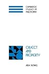 Object and Property (Cambridge Studies in Philosophy)