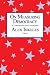 On Measuring Democracy: Its...