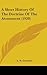 A Short History Of The Doctrine Of The Atonement (1920)