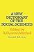 A New Dictionary of the Social Sciences