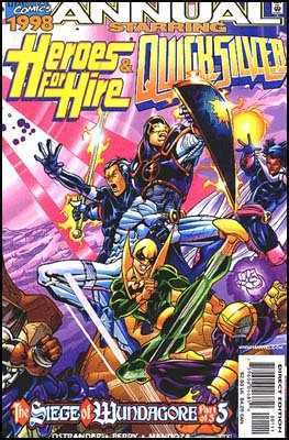 Heroes For Hire/Quicksilver: The Siege of Wundagore (Hardcover)
