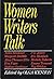 Women Writers Talk: Interviews with 10 Women Writers