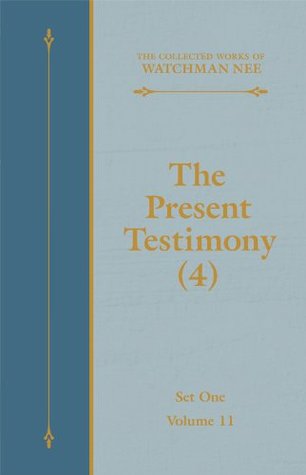 The Present Testimony