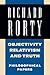 Objectivity, Relativism, and Truth: Volume 1: Philosophical Papers