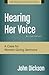 Hearing Her Voice: A Case for Women Giving Sermons