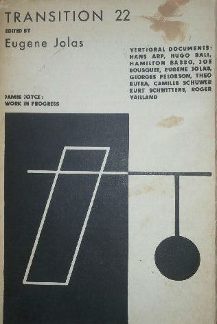 Transition: an international Workshop for Orphic Creation, no 22 1933  (Transition, #22)