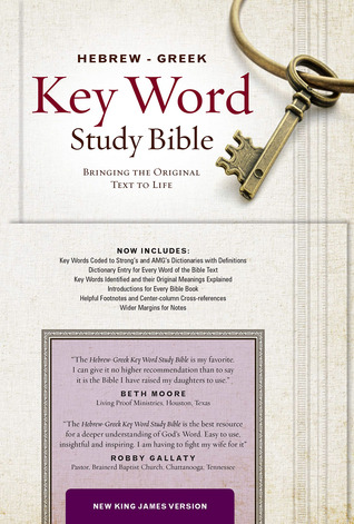 The Hebrew-Greek Key Word Study Bible: NKJV Edition, Burgundy Genuine Leather
