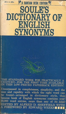 Soule's Dictionary of English Synonyms (Mass Market Paperback)