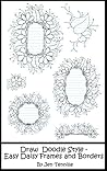Draw Doodle Style - Easy Daisy Frames and Borders