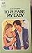 To Please My Lady by Jean Stewart